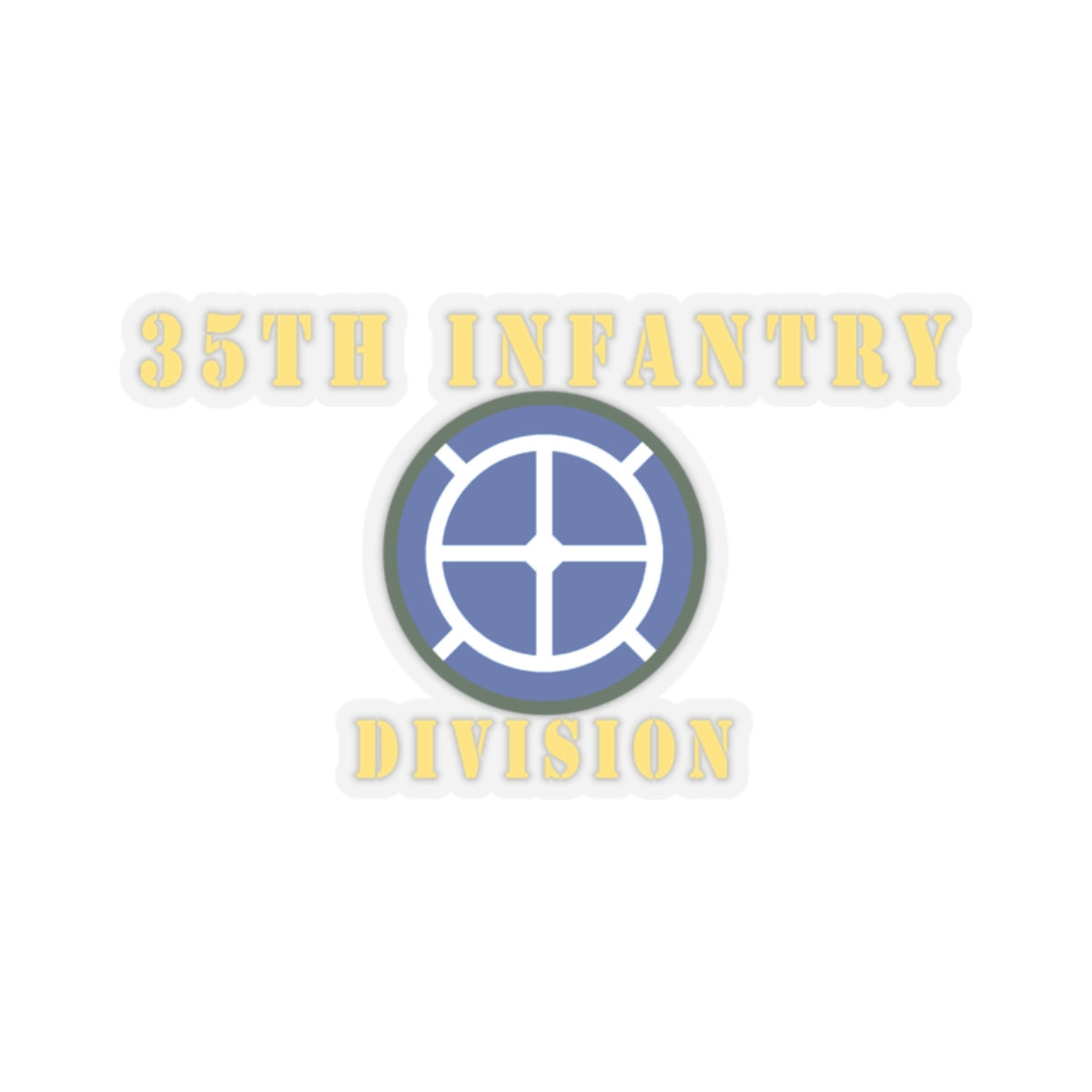 Kiss-Cut Stickers - 35th Infantry Division X 300
