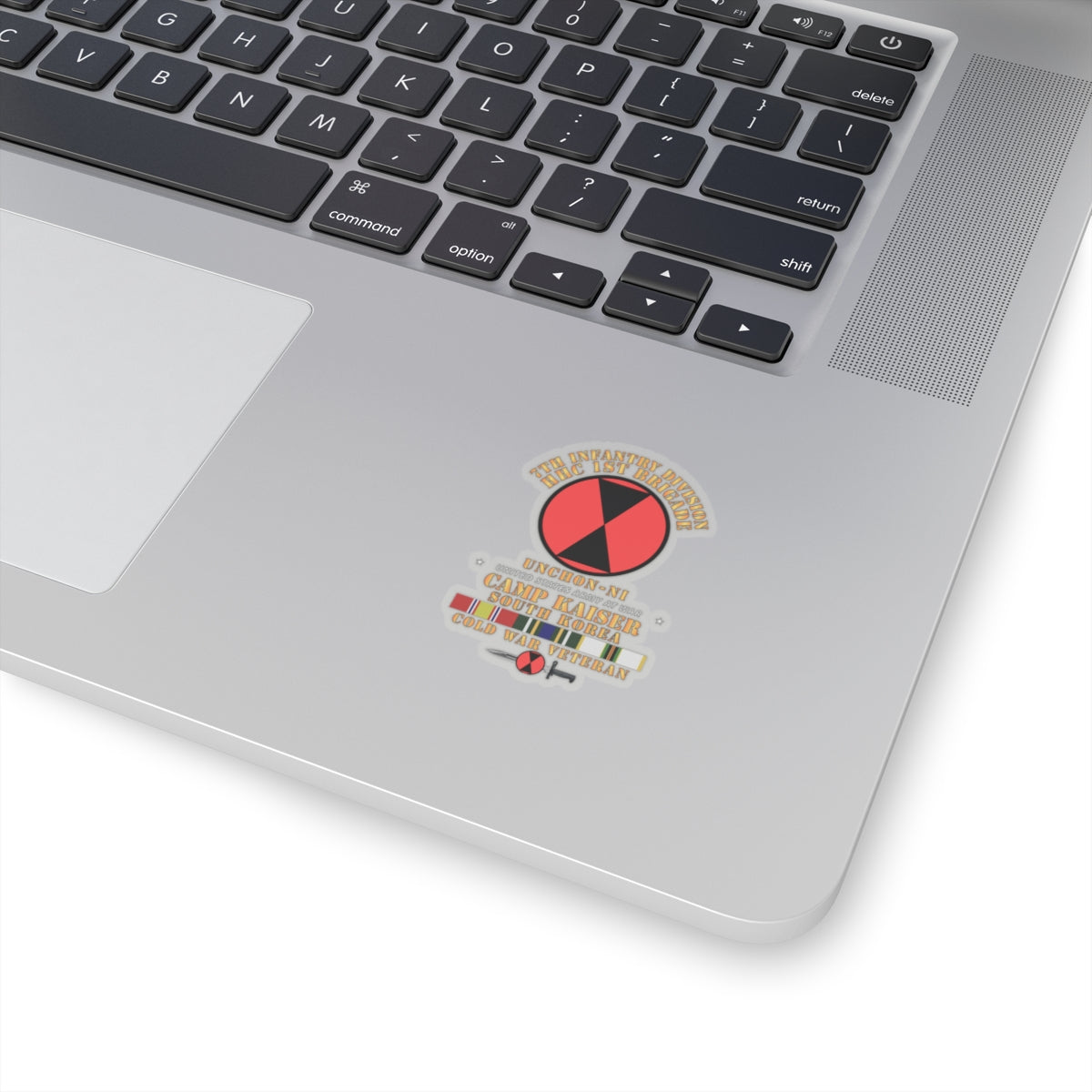 Kiss-Cut Stickers - HHC 1st Brigade - 7th ID - Camp Kaiser Korea - Unchon-Ni