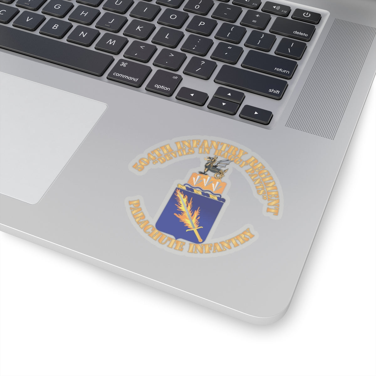 Kiss-Cut Stickers - COA - 504th Infantry Regiment X 300