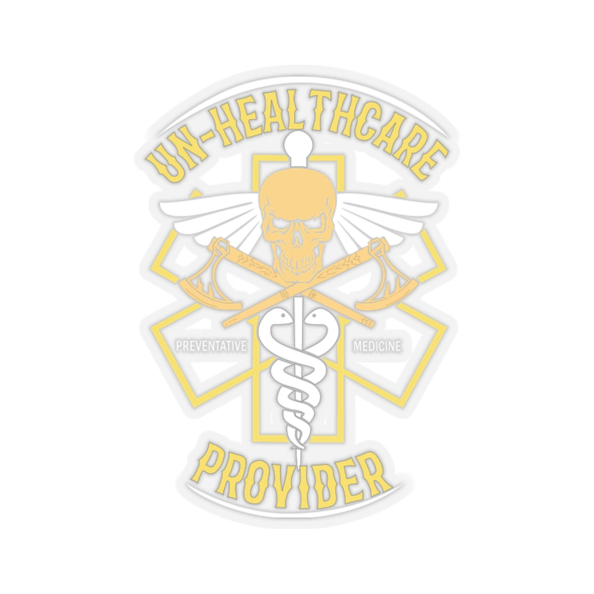 Kiss-Cut Stickers - UN-Healthcare Provider wo Background X 300