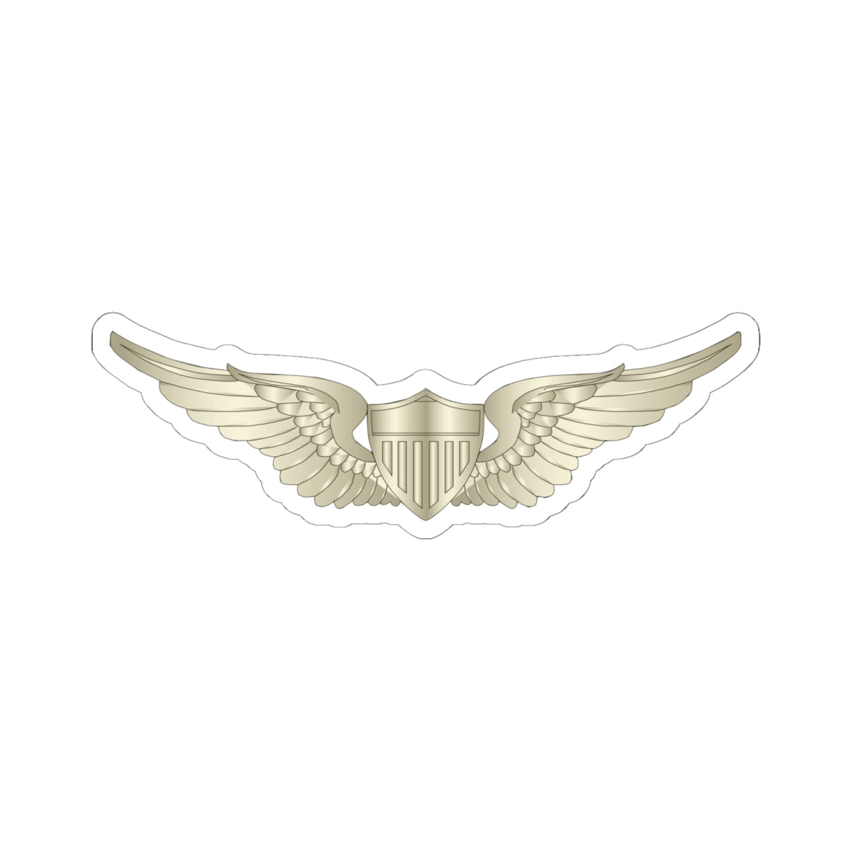 Kiss-Cut Stickers - Aviator - Pilot Badge wo Txt