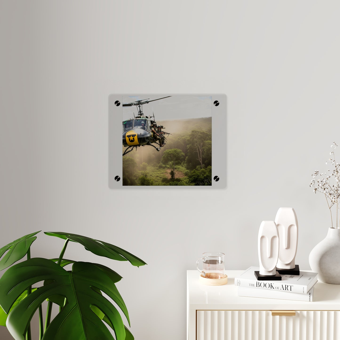 Acrylic Wall Art Panel - 1st Cavalry Division - Air Assault - Vietnam