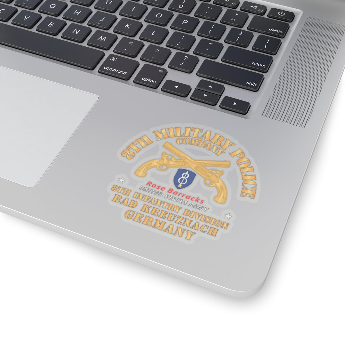 Kiss-Cut Stickers - 8th MP Company - 8th ID - Bad Kreuznach Germany