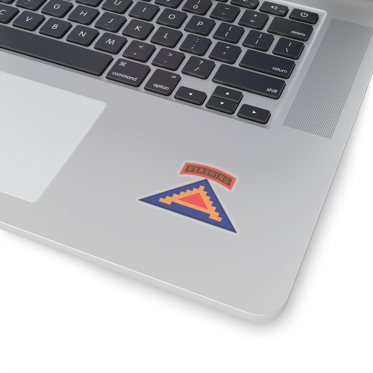 Kiss-Cut Stickers - 56th Artillery Brigade - 7th Army w Pershing Tab wo Txt