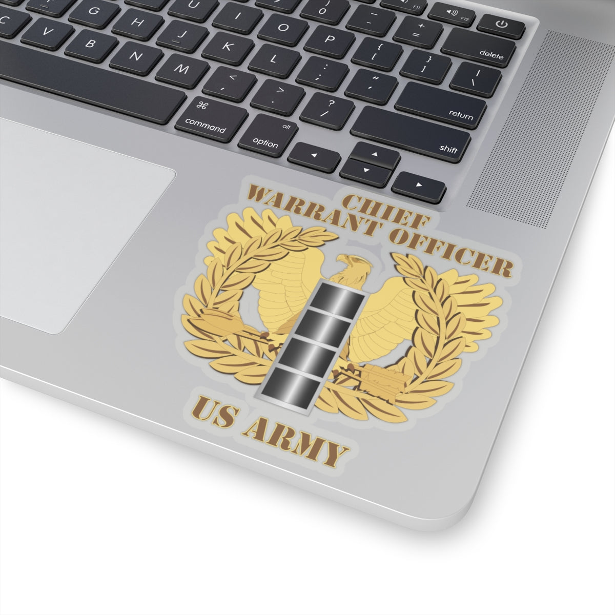 Kiss-Cut Stickers - Emblem - Warrant Officer - CW4 wo DS