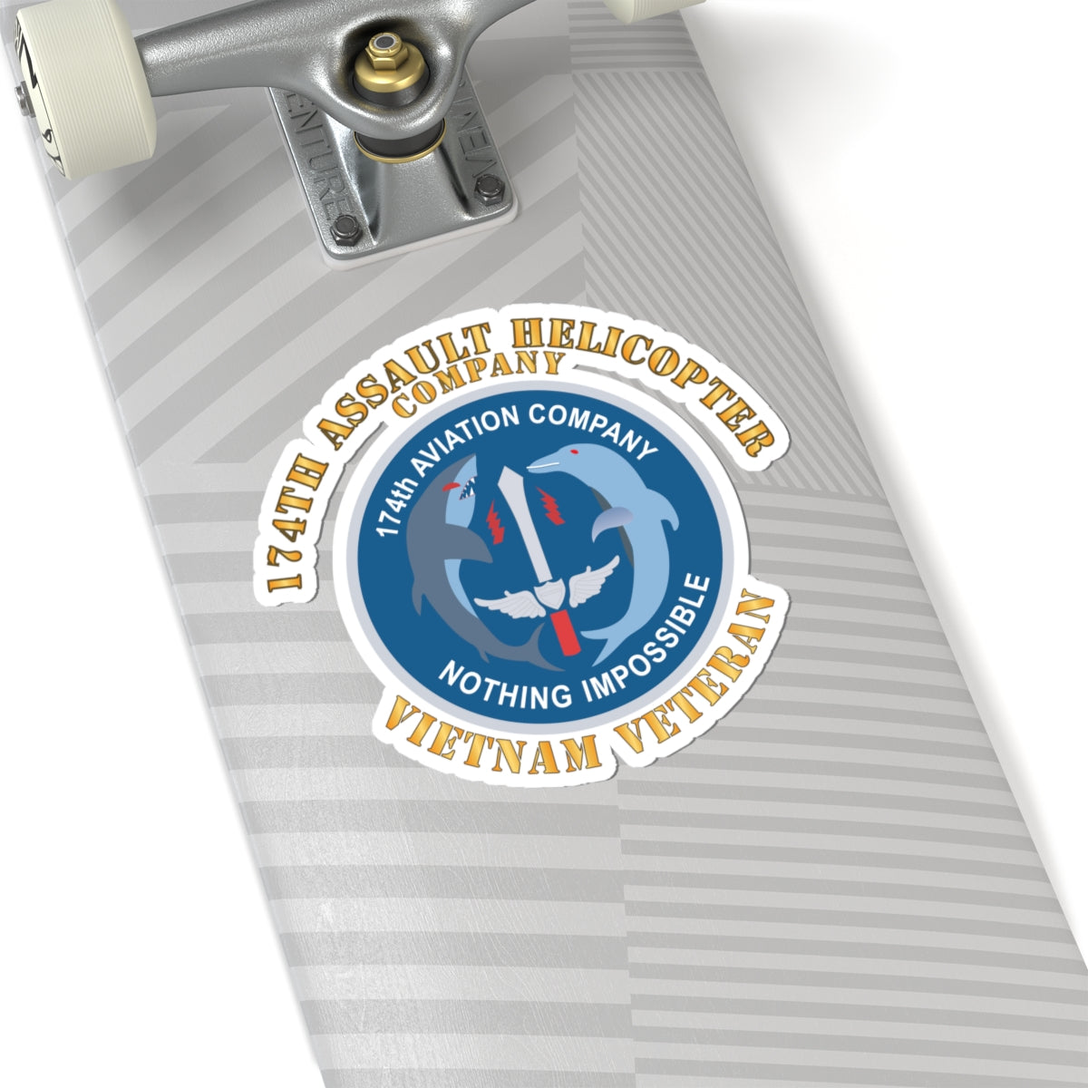 Kiss-Cut Stickers - 174th AHC - Vietnam Vet