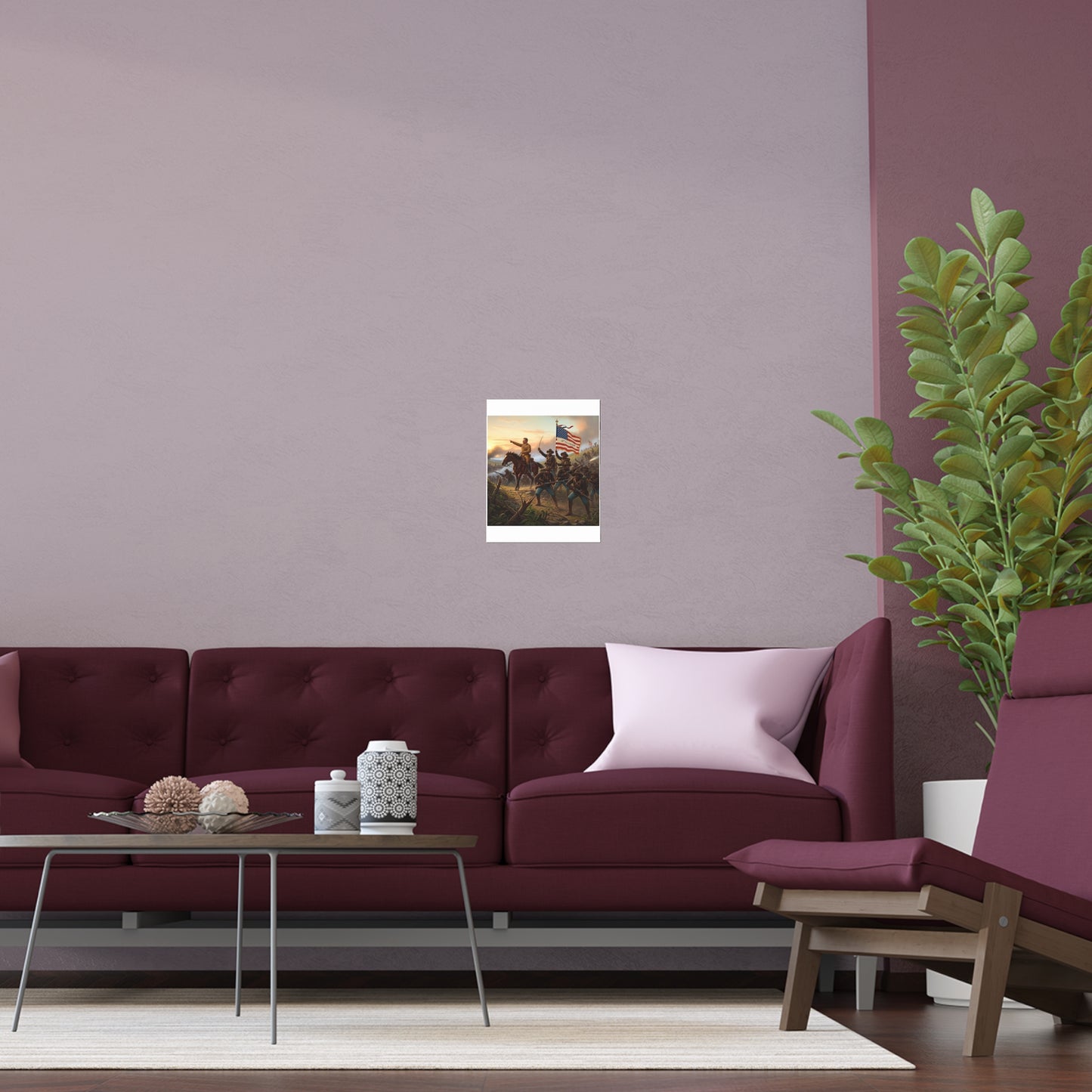 Indoor and Outdoor Silk Posters - Charge up JanJuan Hill