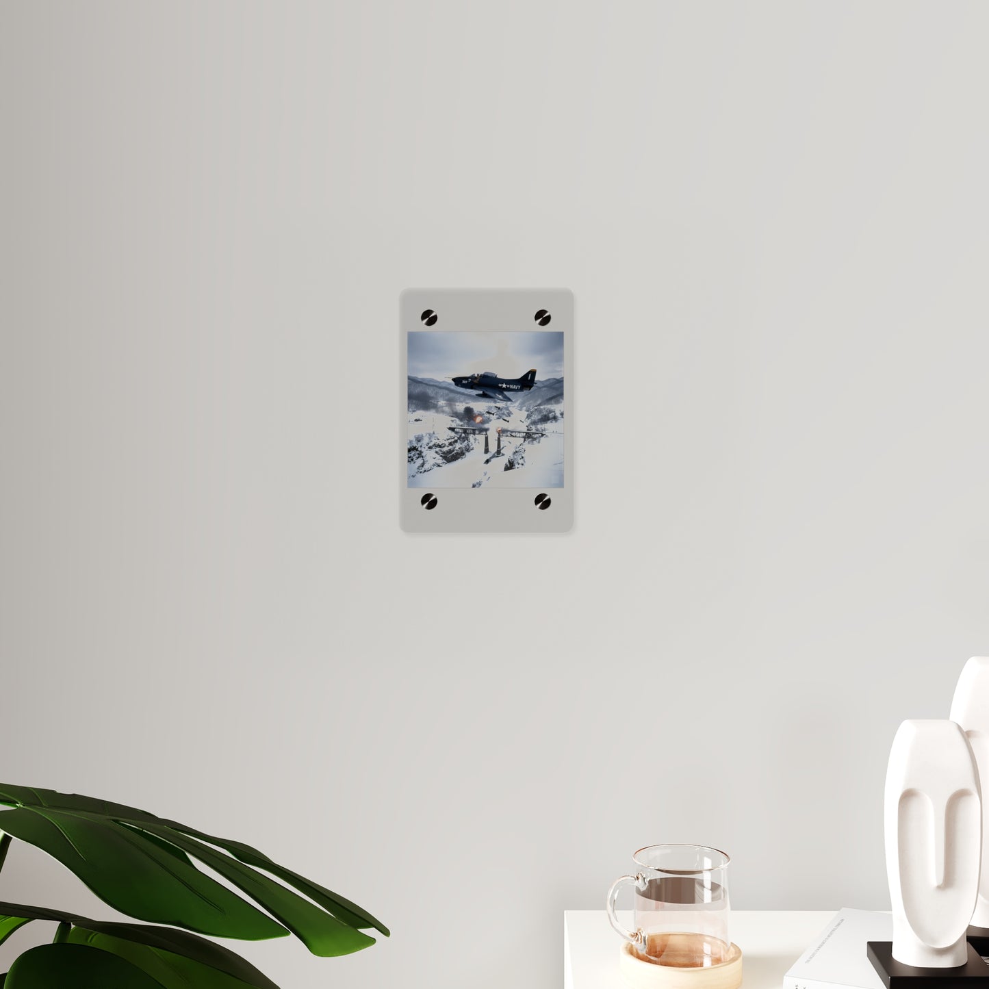 Acrylic Wall Art Panel - Attack at Majon-ni and Samdong-ni during Korean War