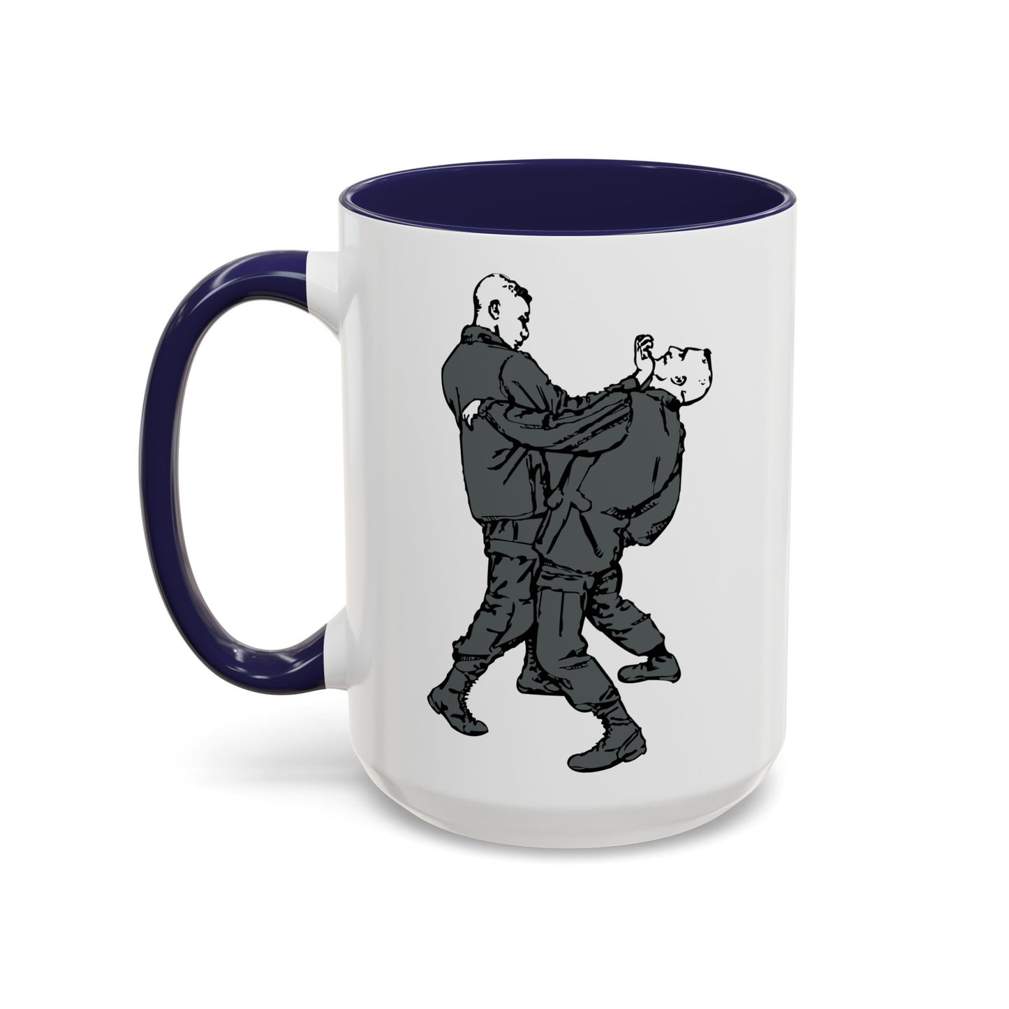 Accent Coffee Mug (11oz & 15oz) - Palm-Heel Strike to Chin X 300