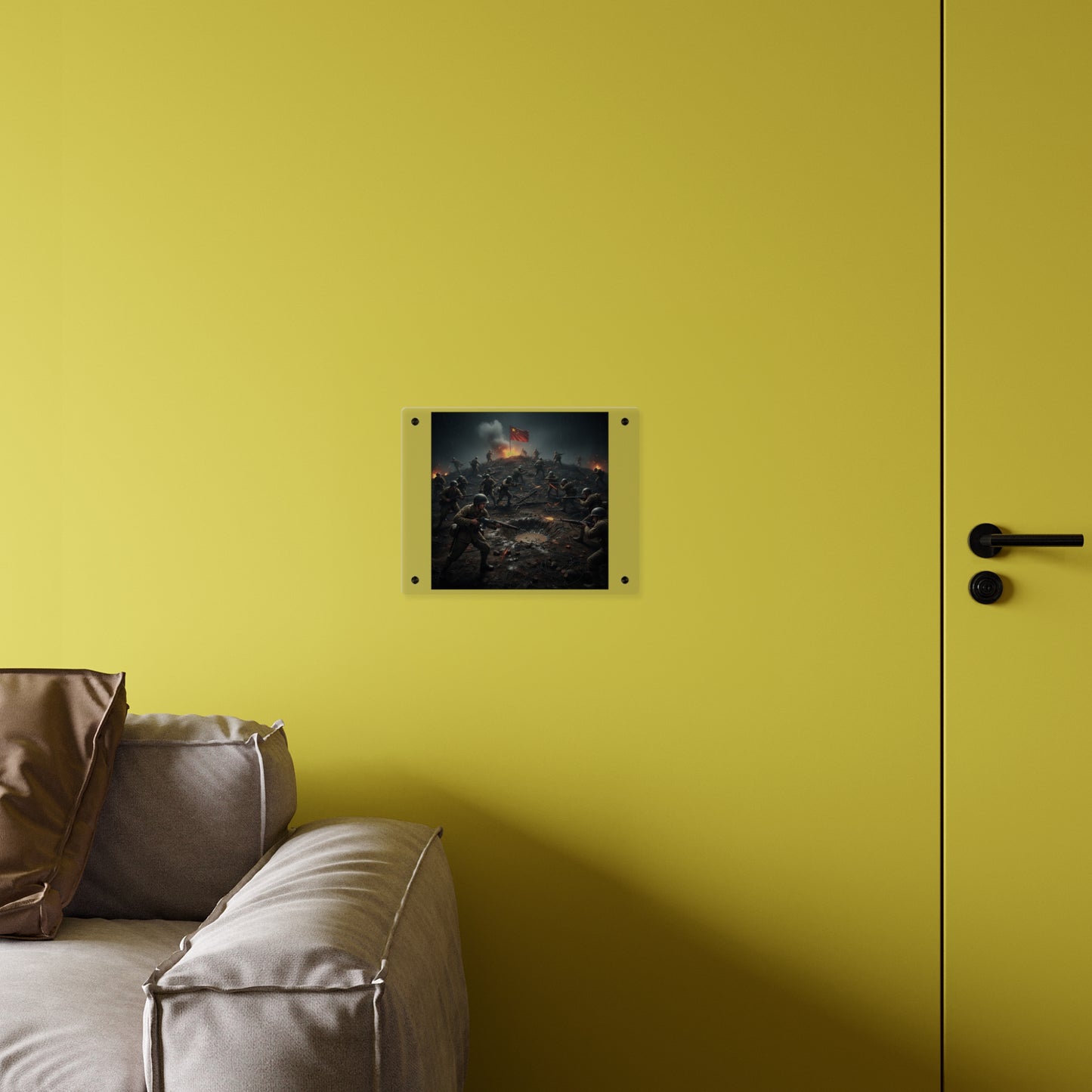 Acrylic Wall Art Panel - PorkChop Hill - Korean War