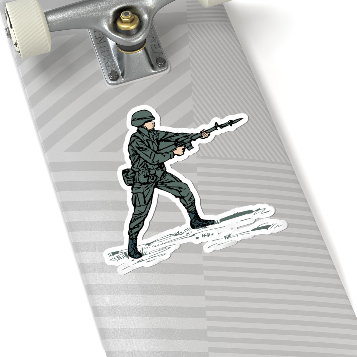 Kiss-Cut Stickers - Bayonet Training-Modified Thrust X 300