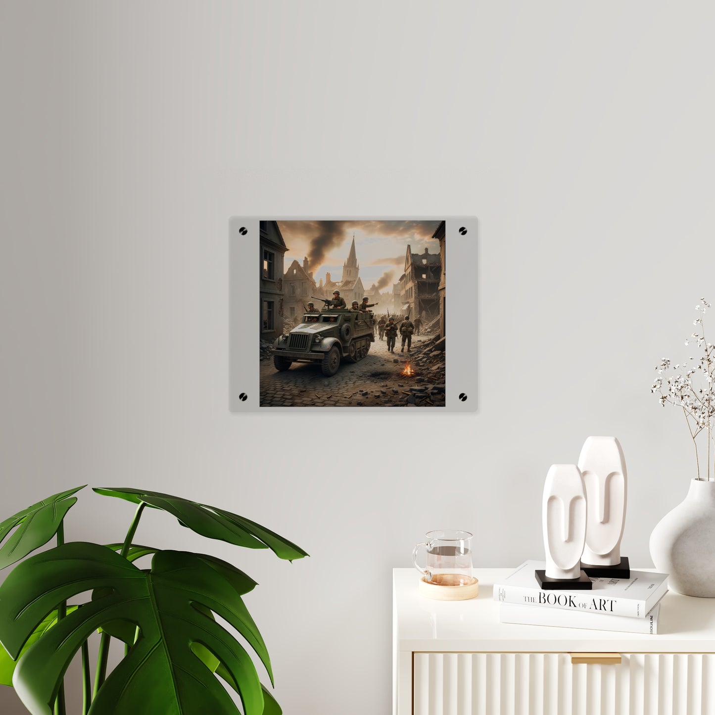 Acrylic Wall Art Panel - M3A1 Half-track