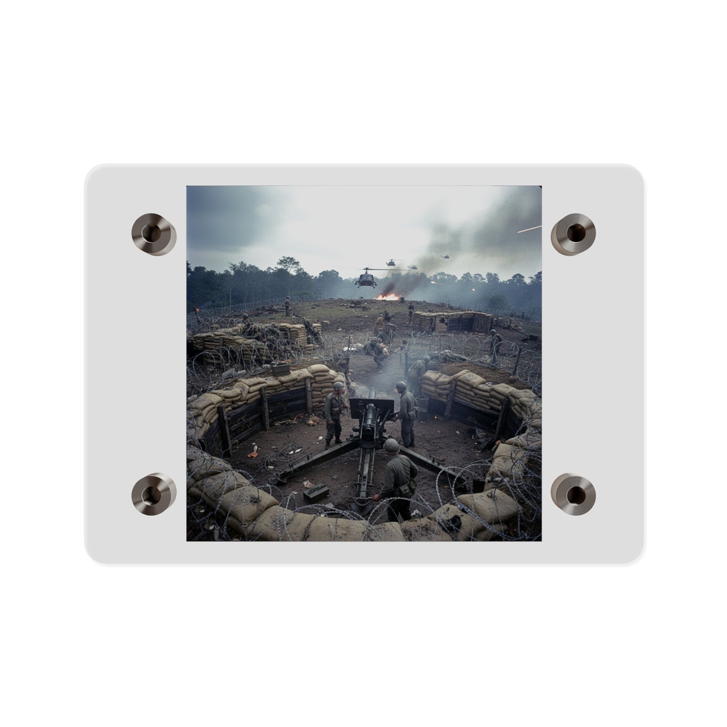 Acrylic Wall Art Panel - FSB Ripcord Siege - 1970