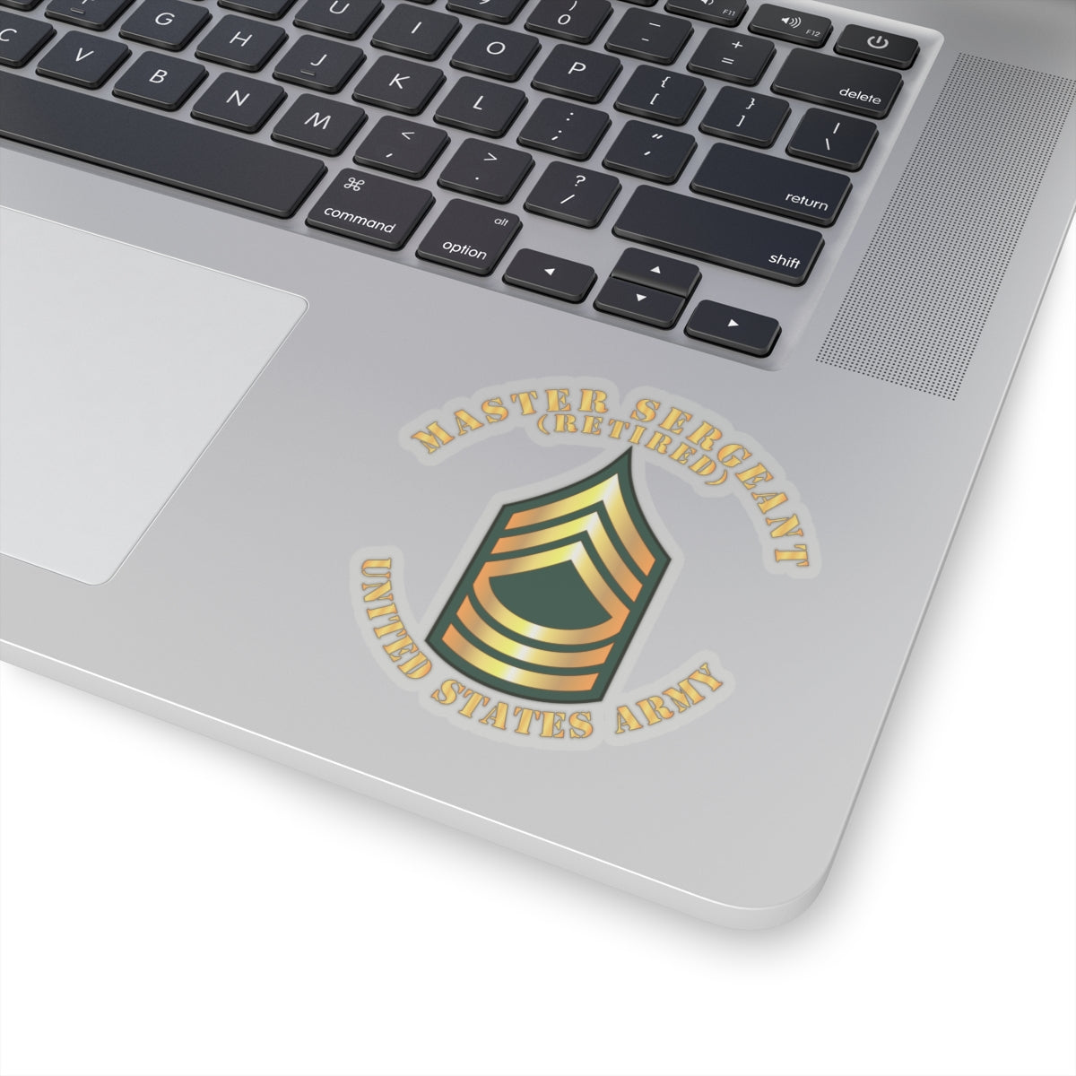 Kiss-Cut Stickers - Master Sergeant - MSG - Retired
