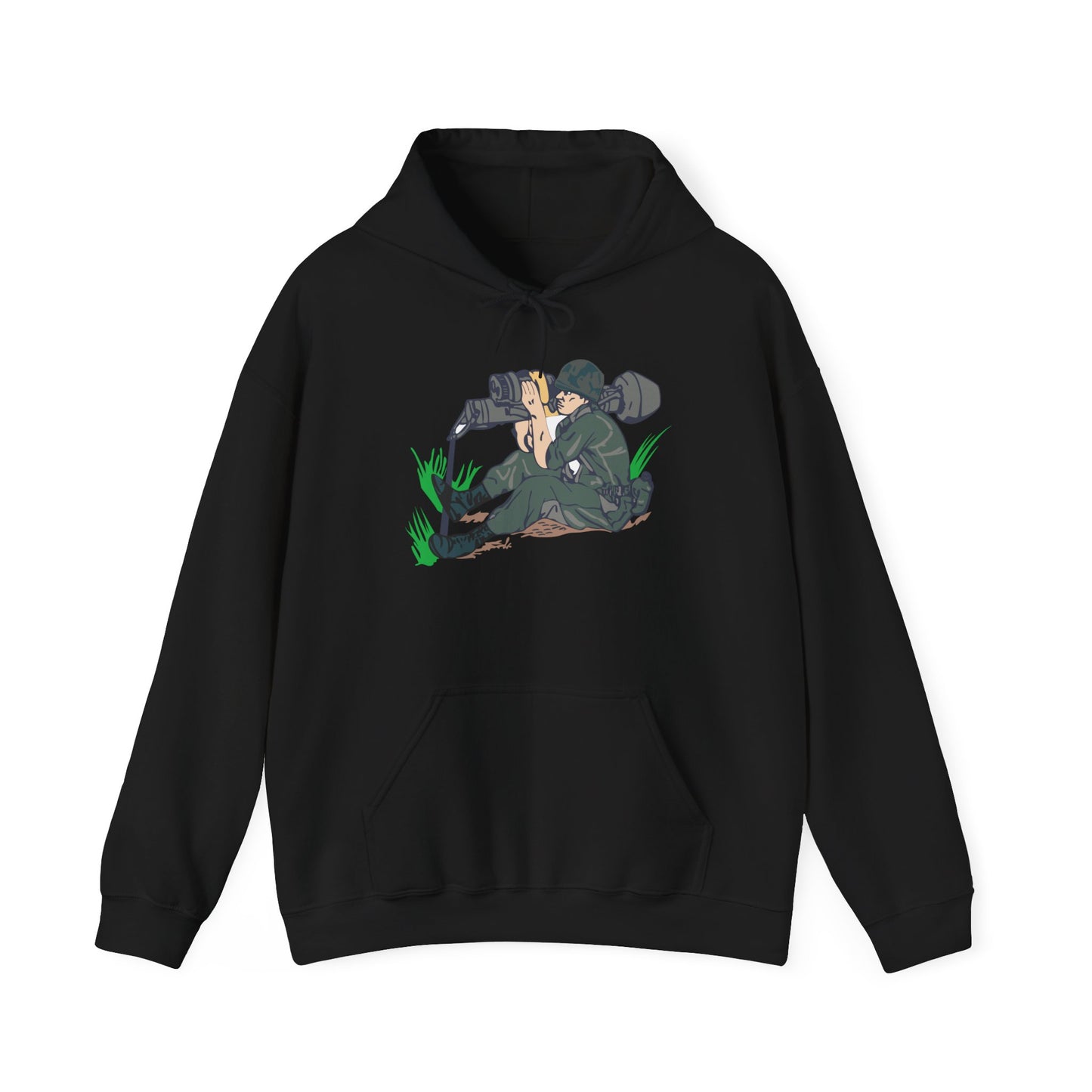 Unisex Heavy Blend Hooded Sweatshirt - Anti Armor M47 Dragon X 300