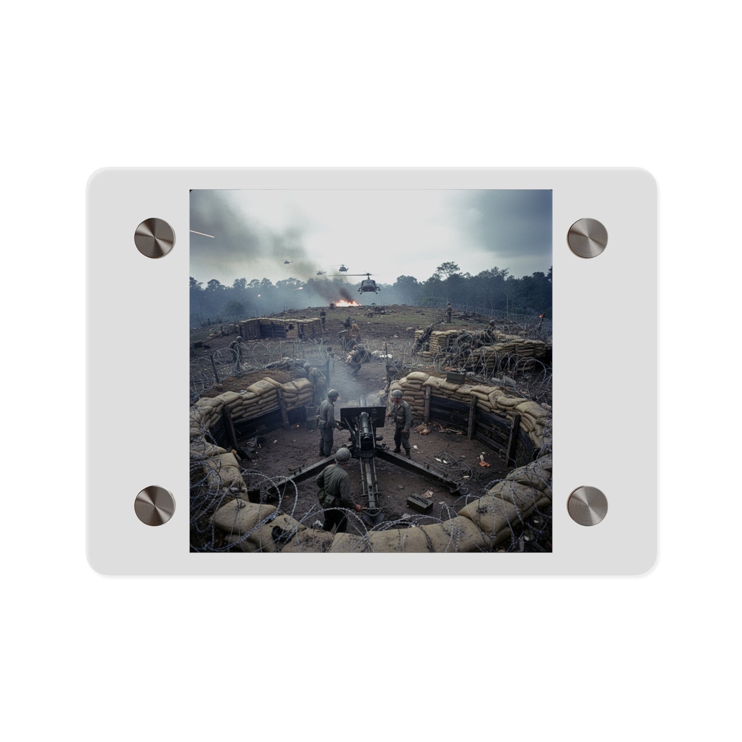 Acrylic Wall Art Panel - FSB Ripcord Siege - 1970