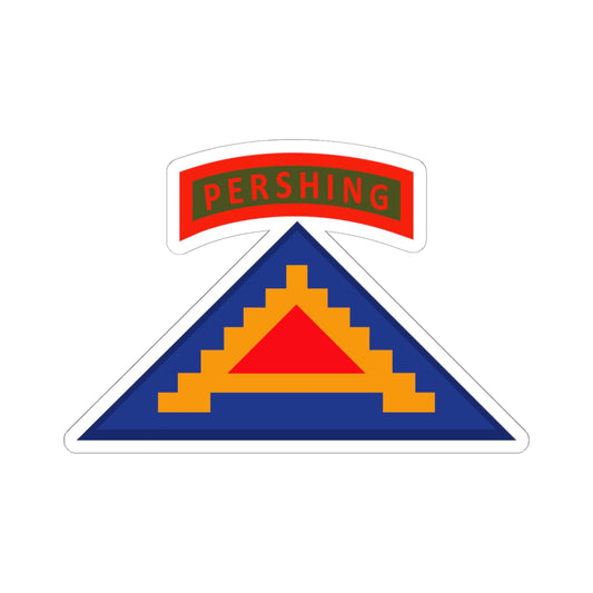Kiss-Cut Stickers - 56th Artillery Brigade - 7th Army w Pershing Tab wo Txt