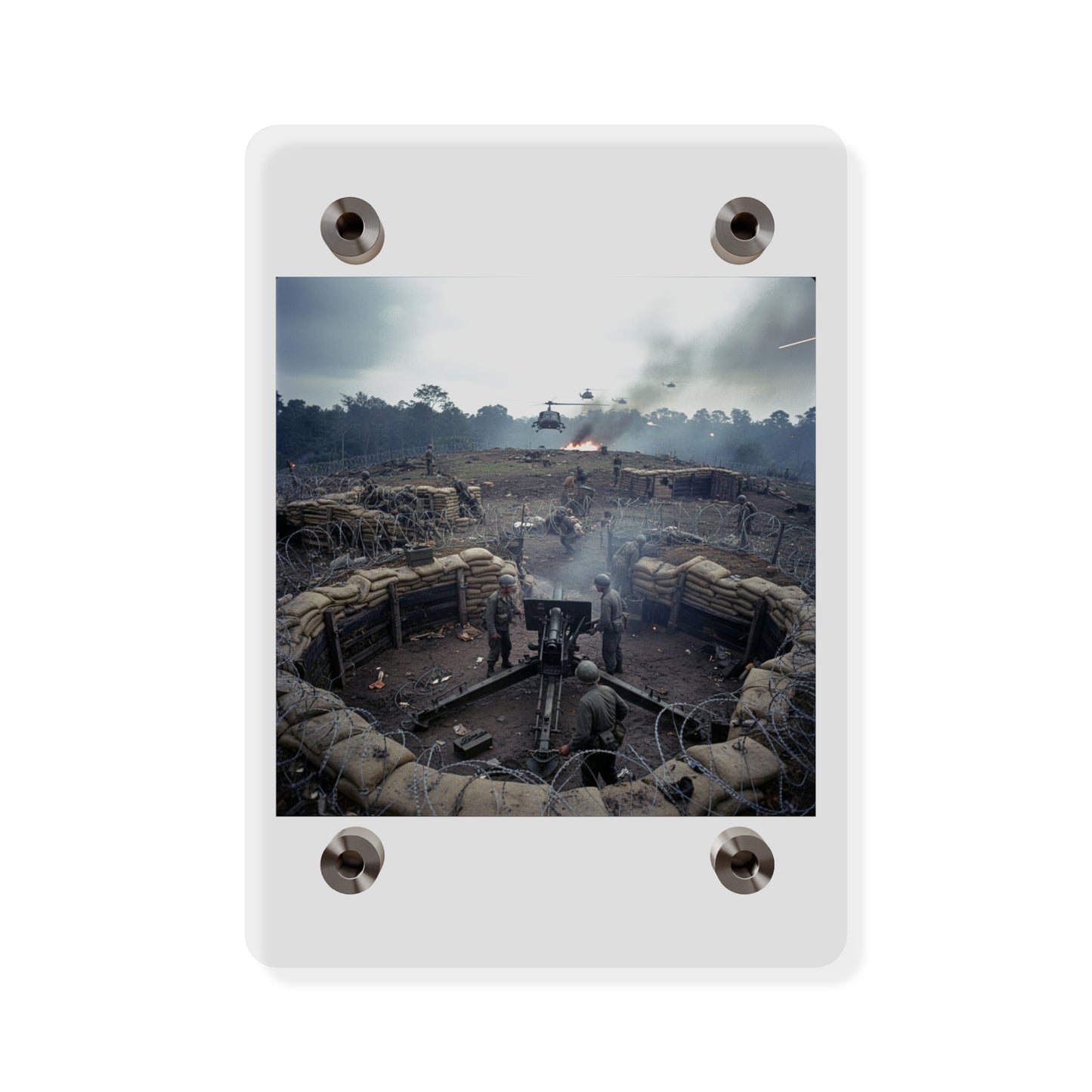 Acrylic Wall Art Panel - FSB Ripcord Siege - 1970