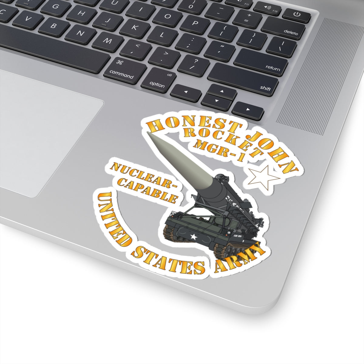 Kiss-Cut Stickers - Artillery - Honest John Rocket - MGR1