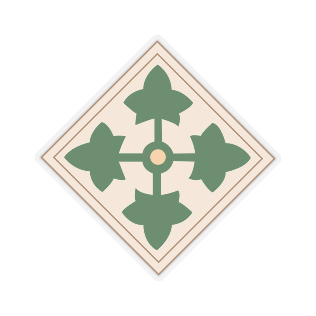 Kiss-Cut Stickers - 4th Infantry Division wo Txt