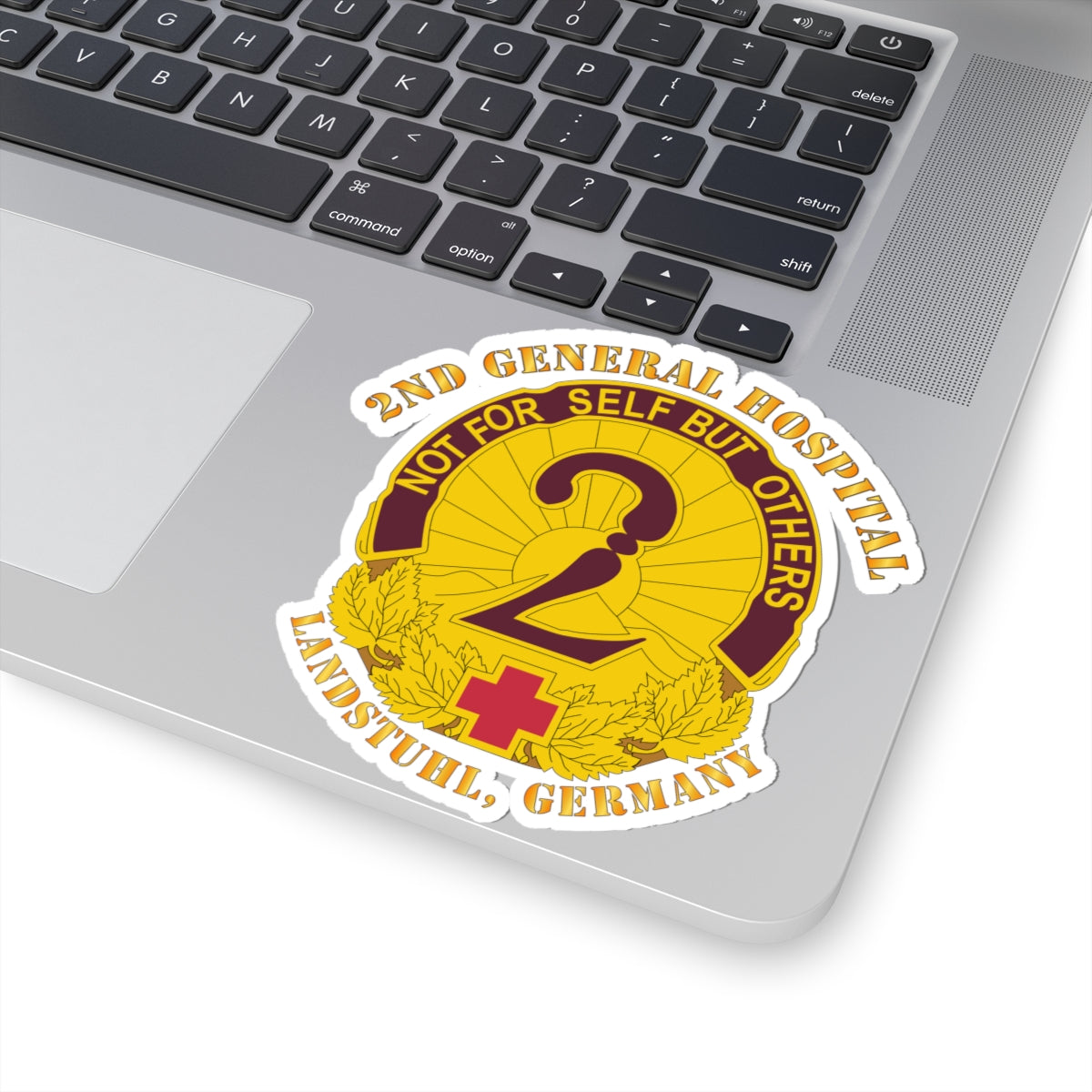 Kiss-Cut Stickers - 2nd General Hospital - Landstuhl Germany