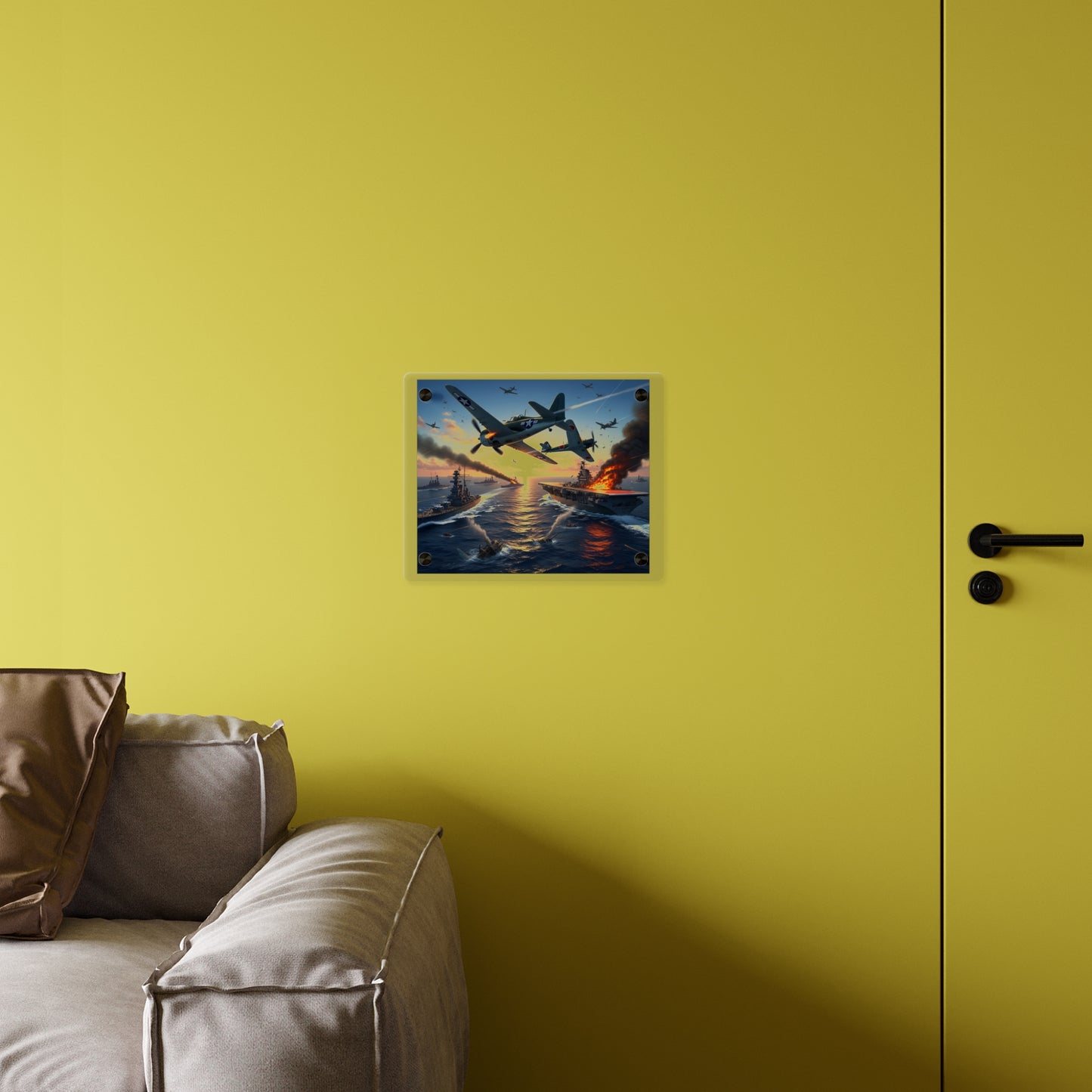 Acrylic Wall Art Panel - Battle of Midway