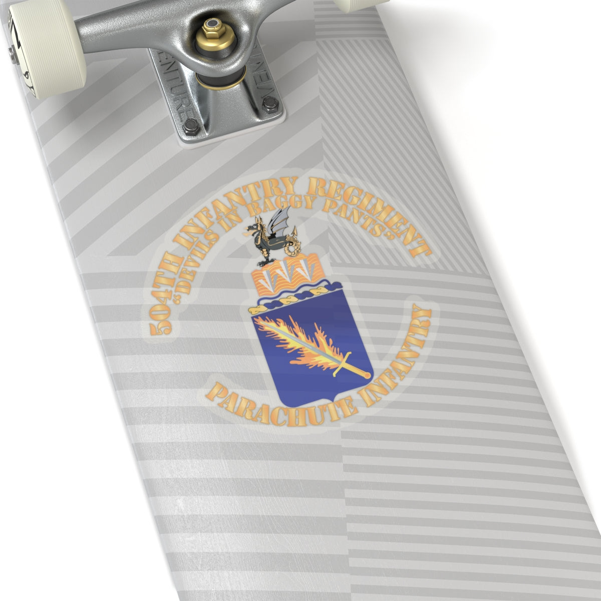Kiss-Cut Stickers - COA - 504th Infantry Regiment X 300