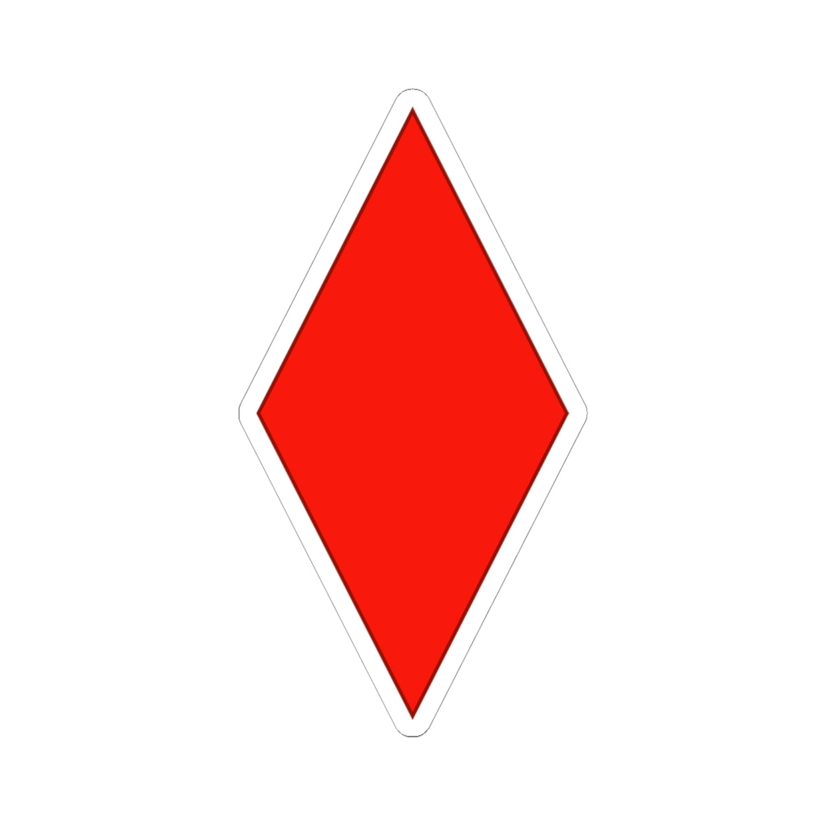 A kiss-Cut Stickers depicting the 5th Infantry Division
