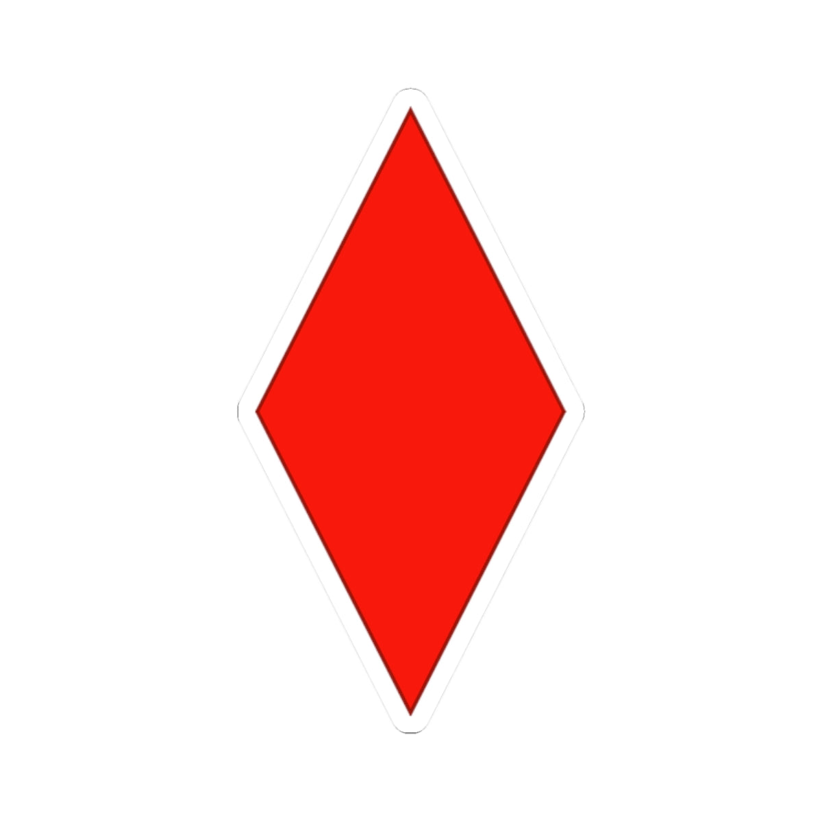 A kiss-Cut Stickers depicting the 5th Infantry Division