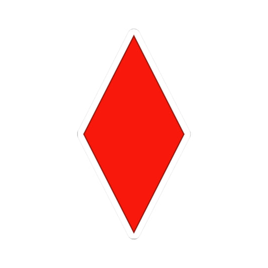 A kiss-Cut Stickers depicting the 5th Infantry Division