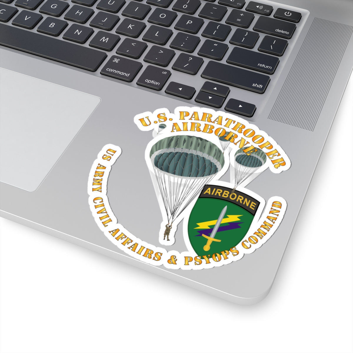Kiss-Cut Stickers - US Paratrooper - USACAPOC