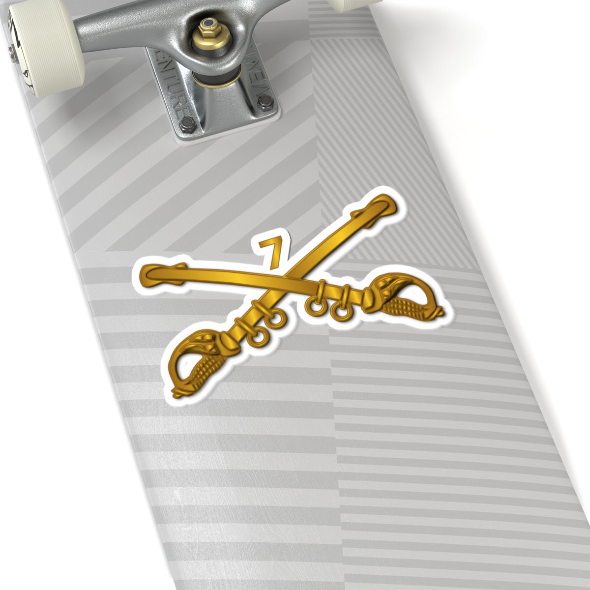 Kiss-Cut Stickers - 7th Cavalry Branch wo Txt