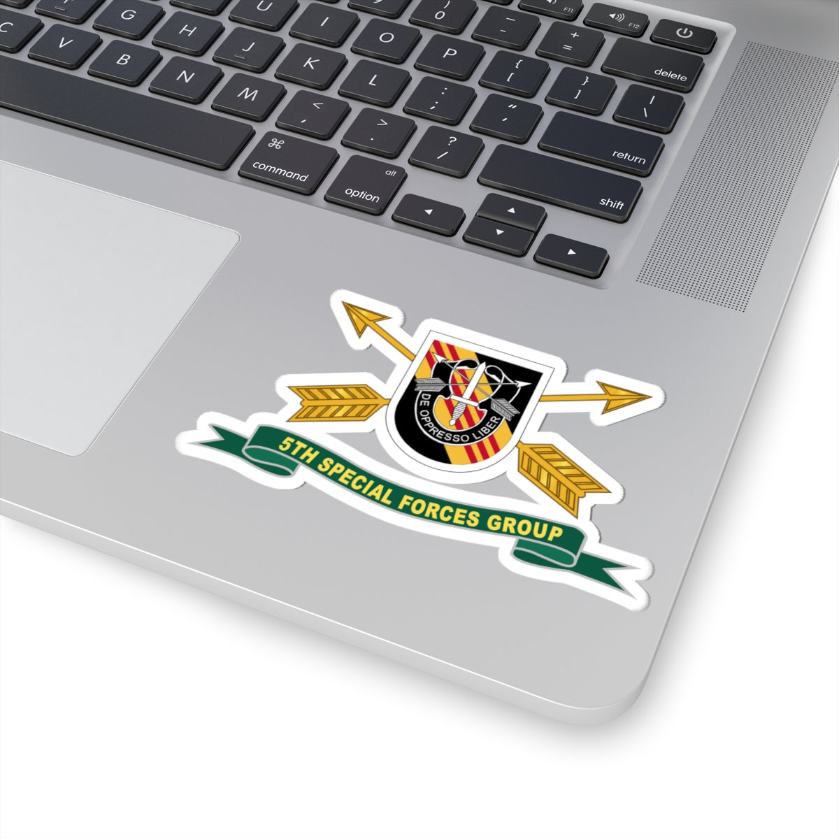 Kiss-Cut Stickers - 5th Special Forces Group - Vietnam - Flash w Br - Ribbon X 300