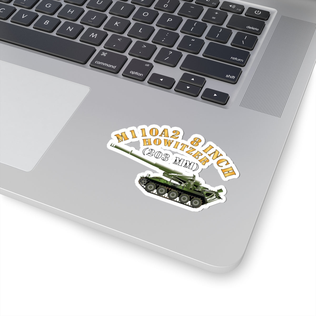 Kiss-Cut Stickers - M110A2 - 8 Inch 203mm Howitzer X 300