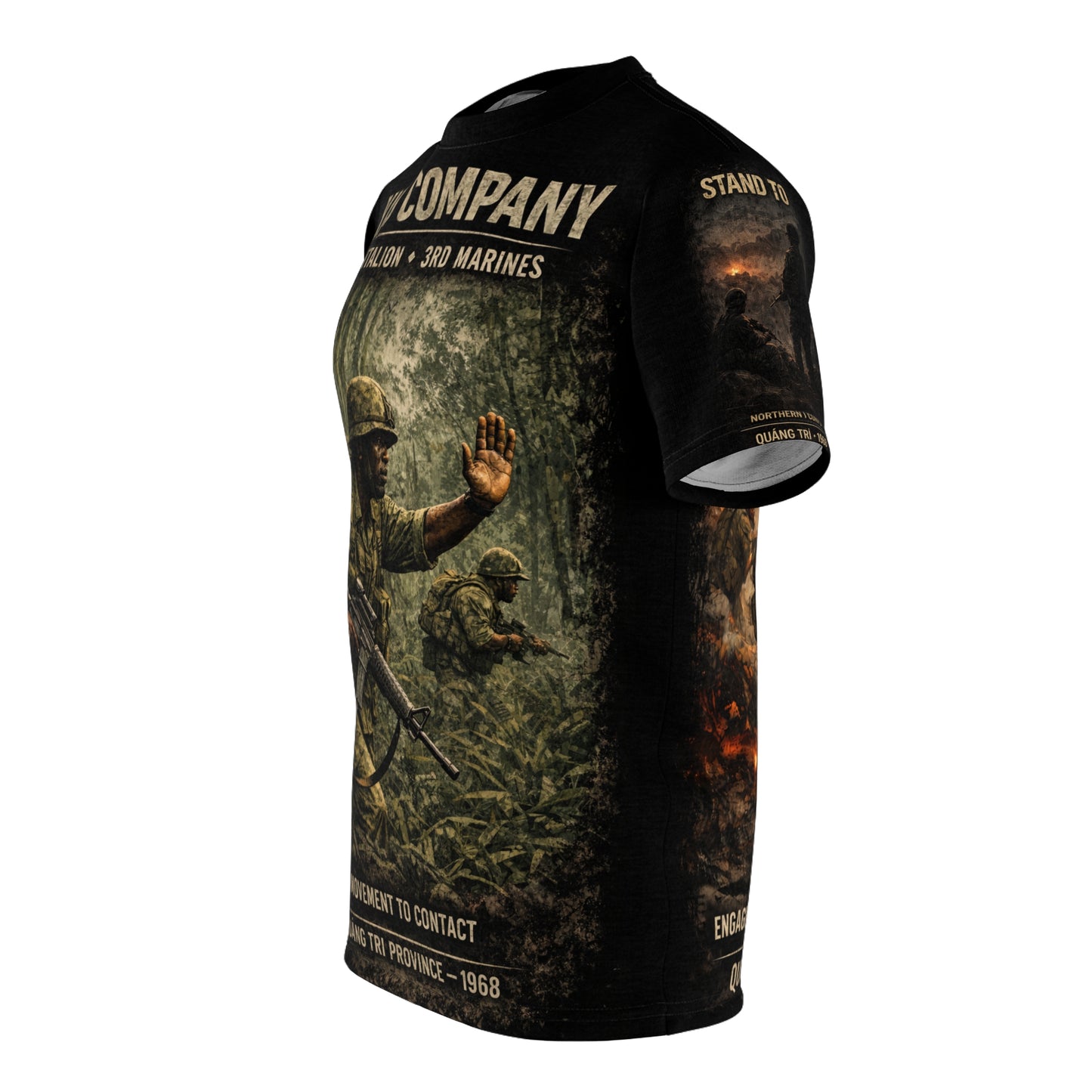 Marines Tribute Tee — "Movement to Contact" 2nd Platoon