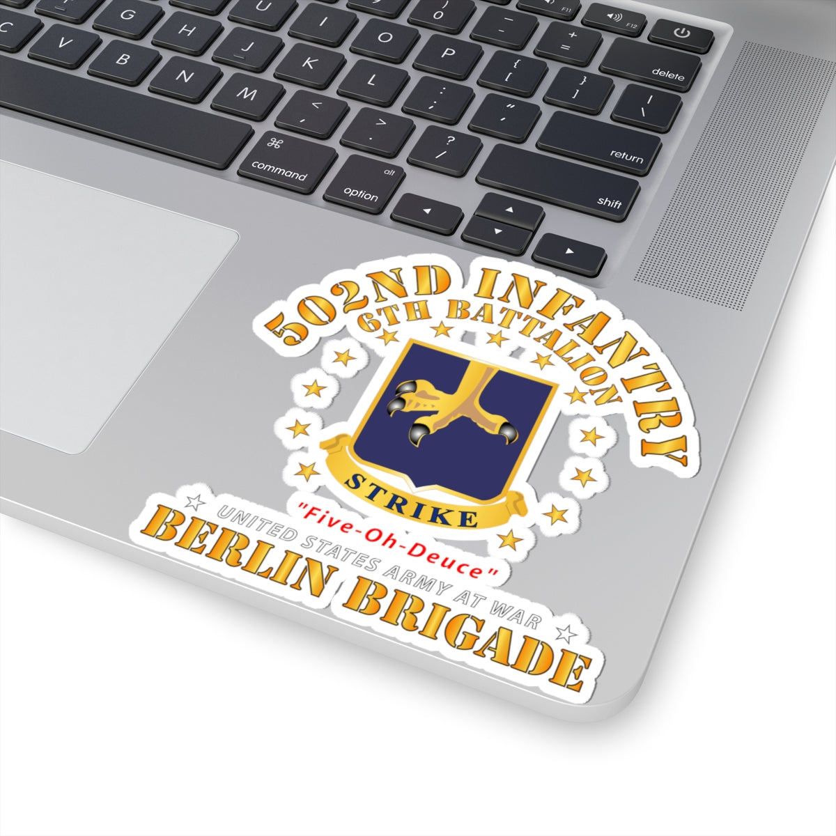 Kiss-Cut Stickers - 6th Battalion 502nd Infantry - Berlin Brigade X 300