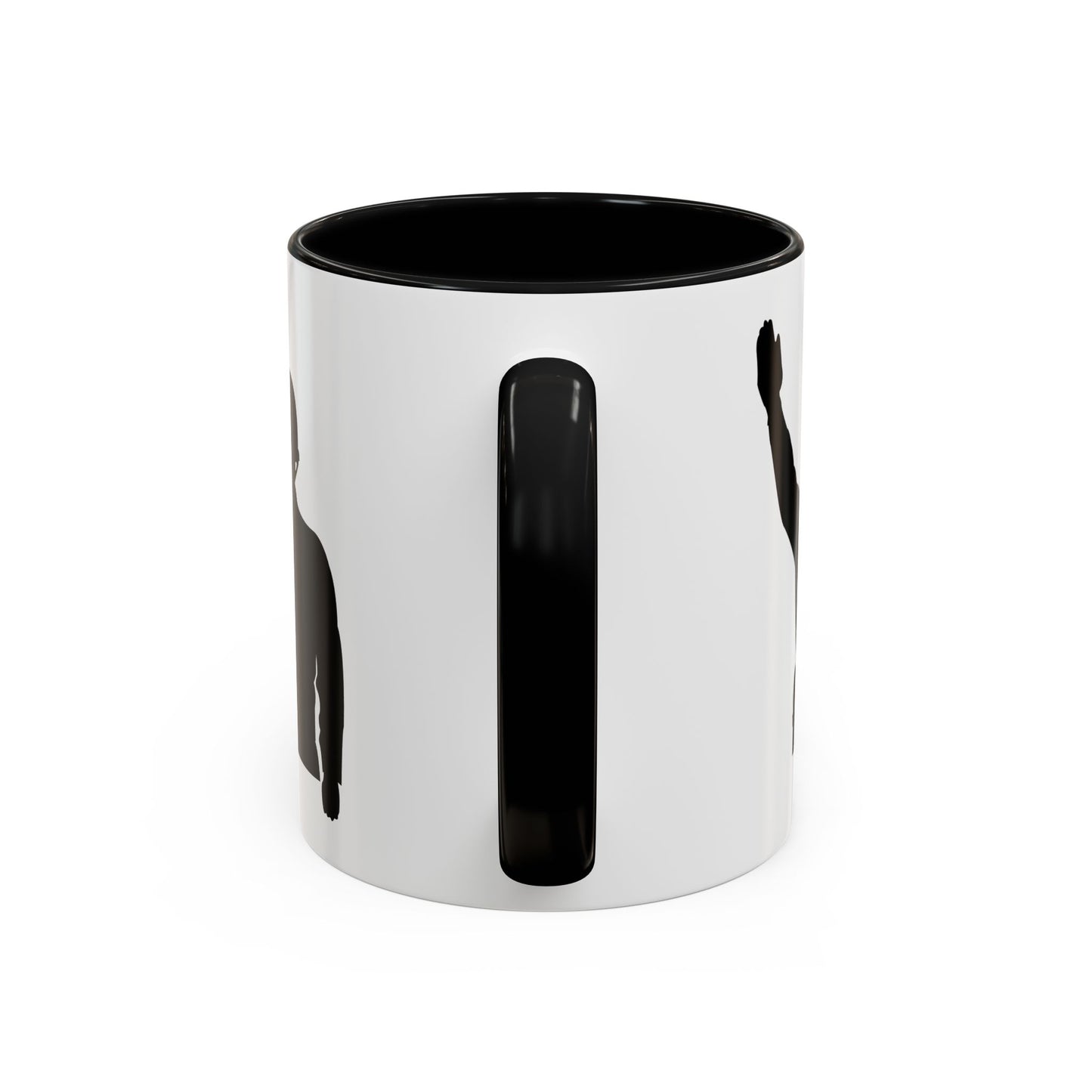 Accent Coffee Mug (11oz & 15oz) - Army - Soldier - Halt - Silhouette X 300