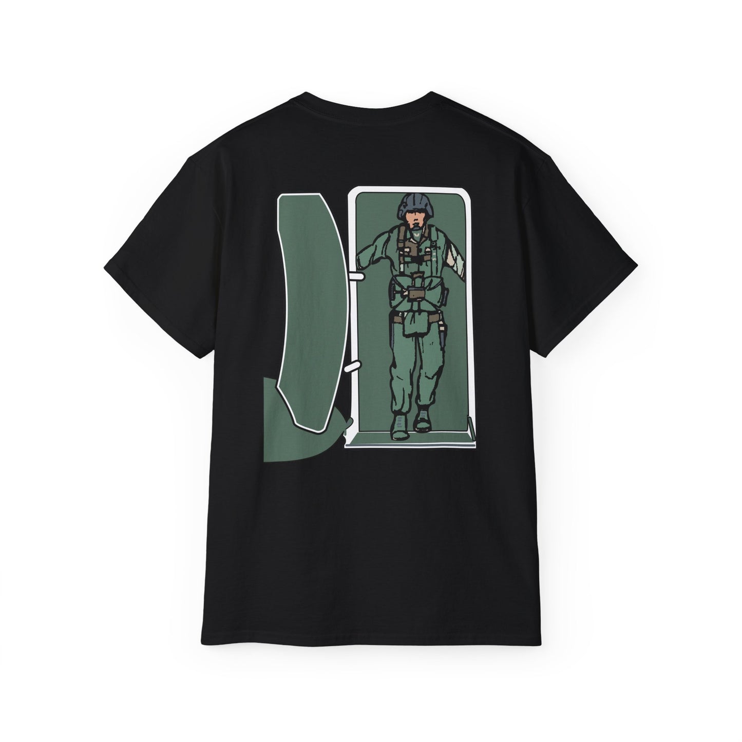 Unisex Ultra Cotton Tee - Airborne - JM Door Check X 300