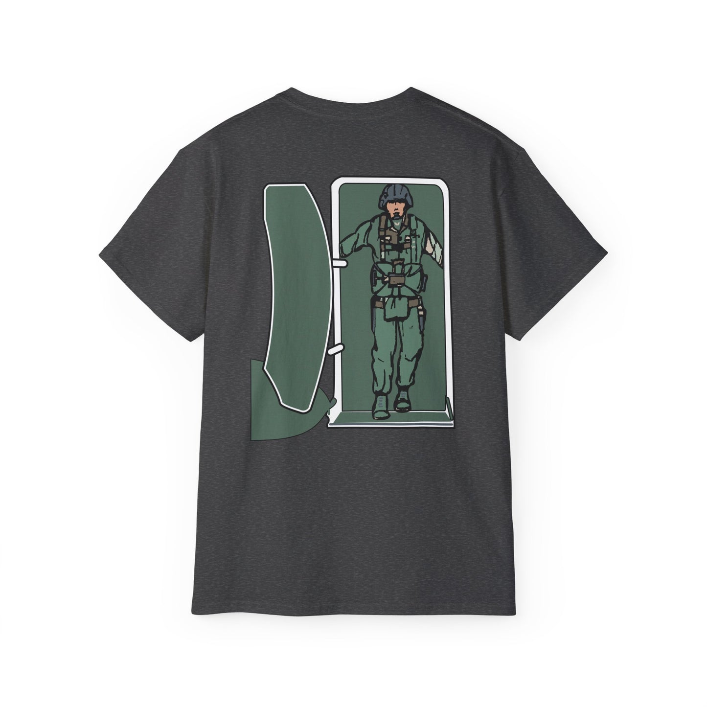 Unisex Ultra Cotton Tee - Airborne - JM Door Check X 300