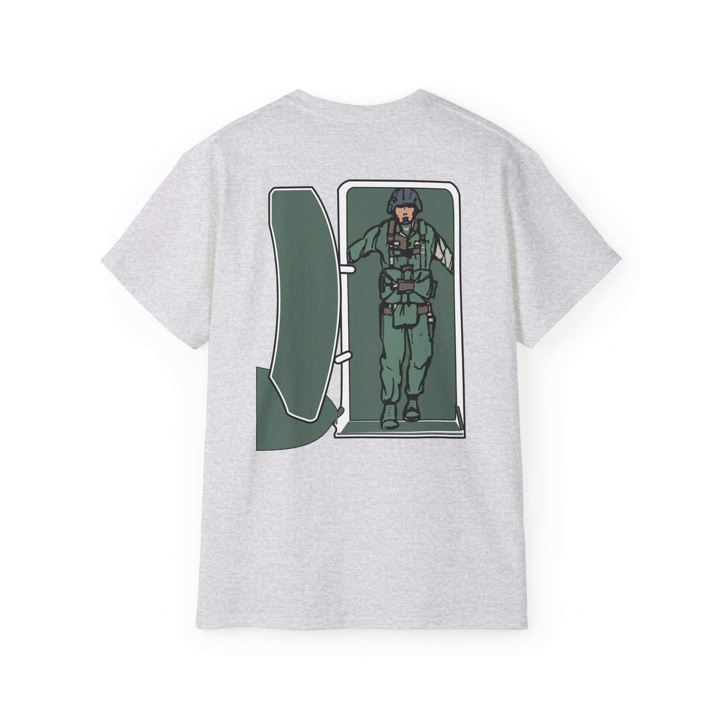 Unisex Ultra Cotton Tee - Airborne - JM Door Check X 300