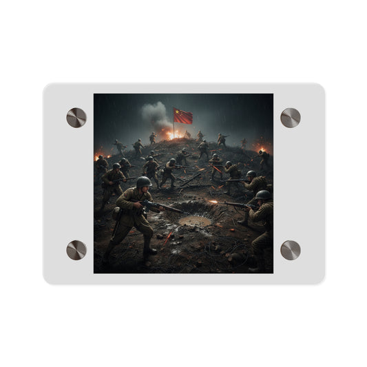 Acrylic Wall Art Panel - PorkChop Hill - Korean War