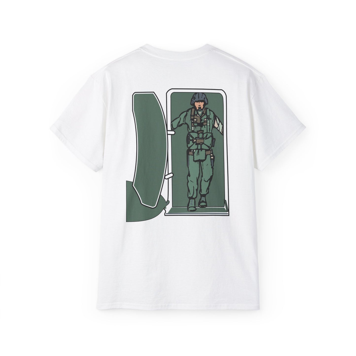 Unisex Ultra Cotton Tee - Airborne - JM Door Check X 300