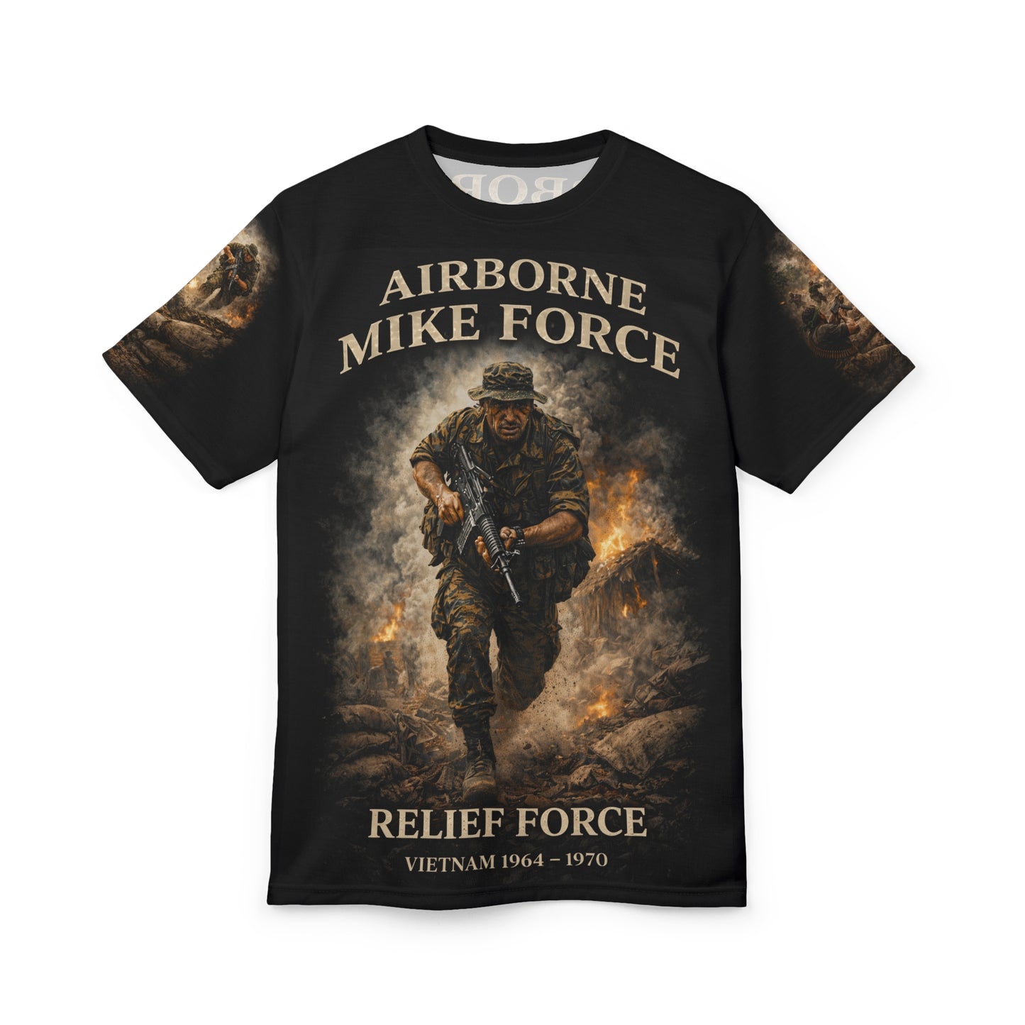 Airborne Mike Force MACV-SOG Tribute Tee — Relief Force Vietnam