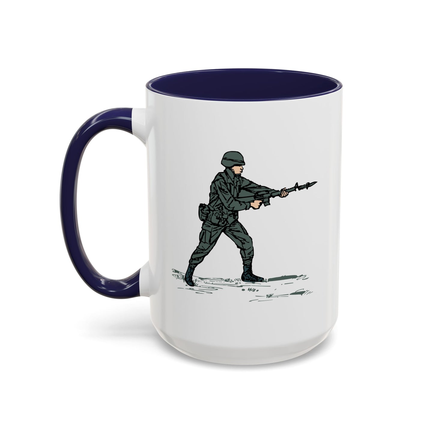 Accent Coffee Mug (11oz & 15oz) - Bayonet Training-Modified Thrust X 300