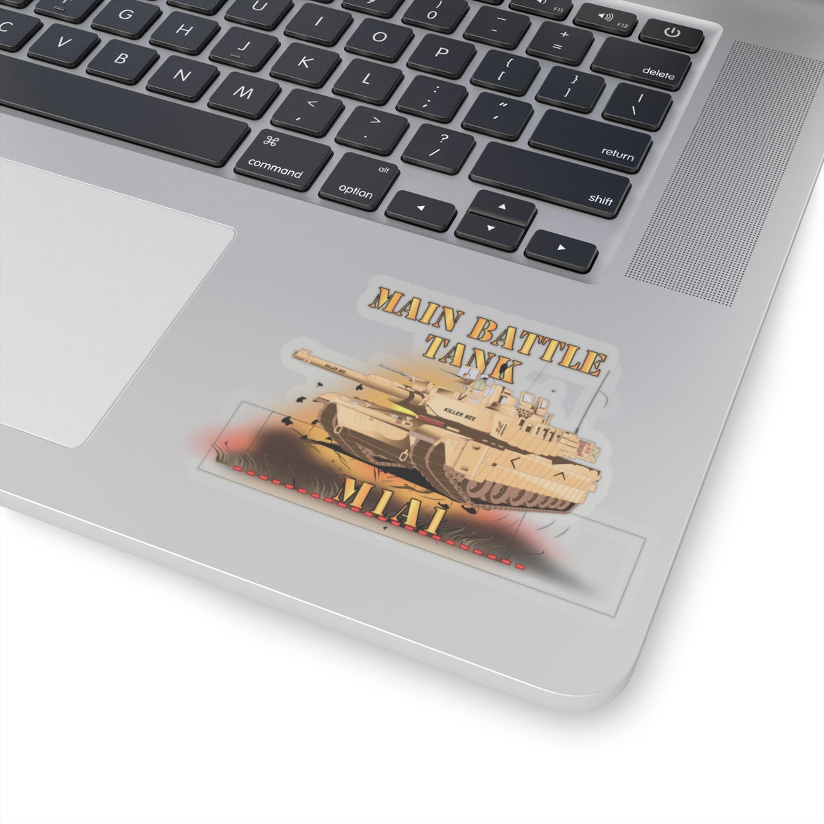 Kiss-Cut Stickers - Main Battle Tank - M1A1 X 300