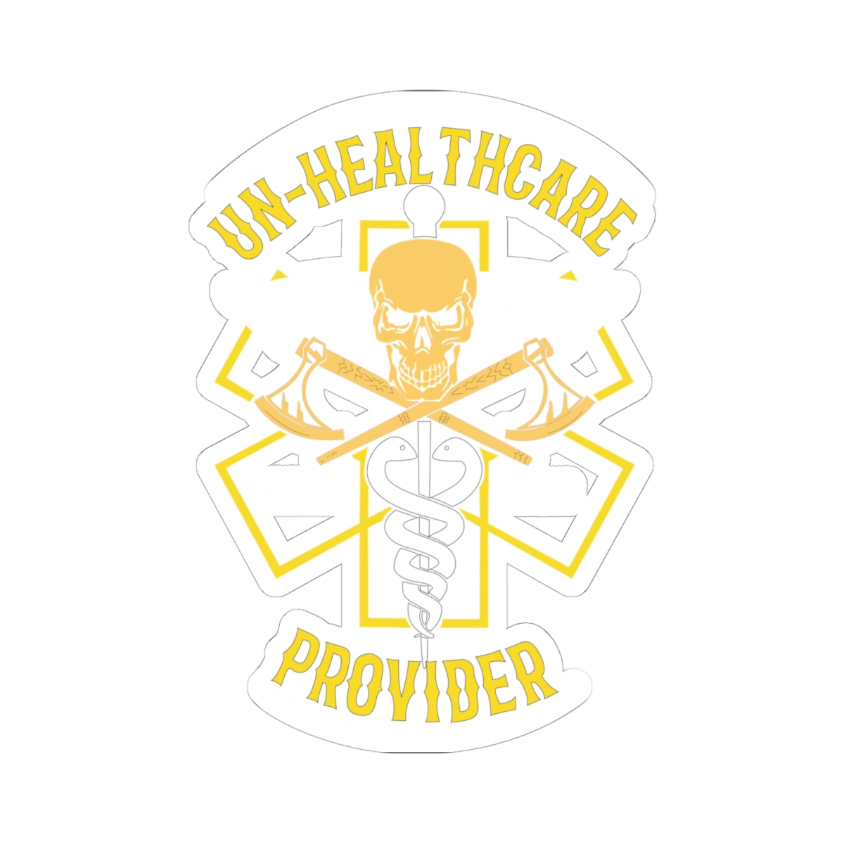 Kiss-Cut Stickers - UN-Healthcare Provider wo Background X 300