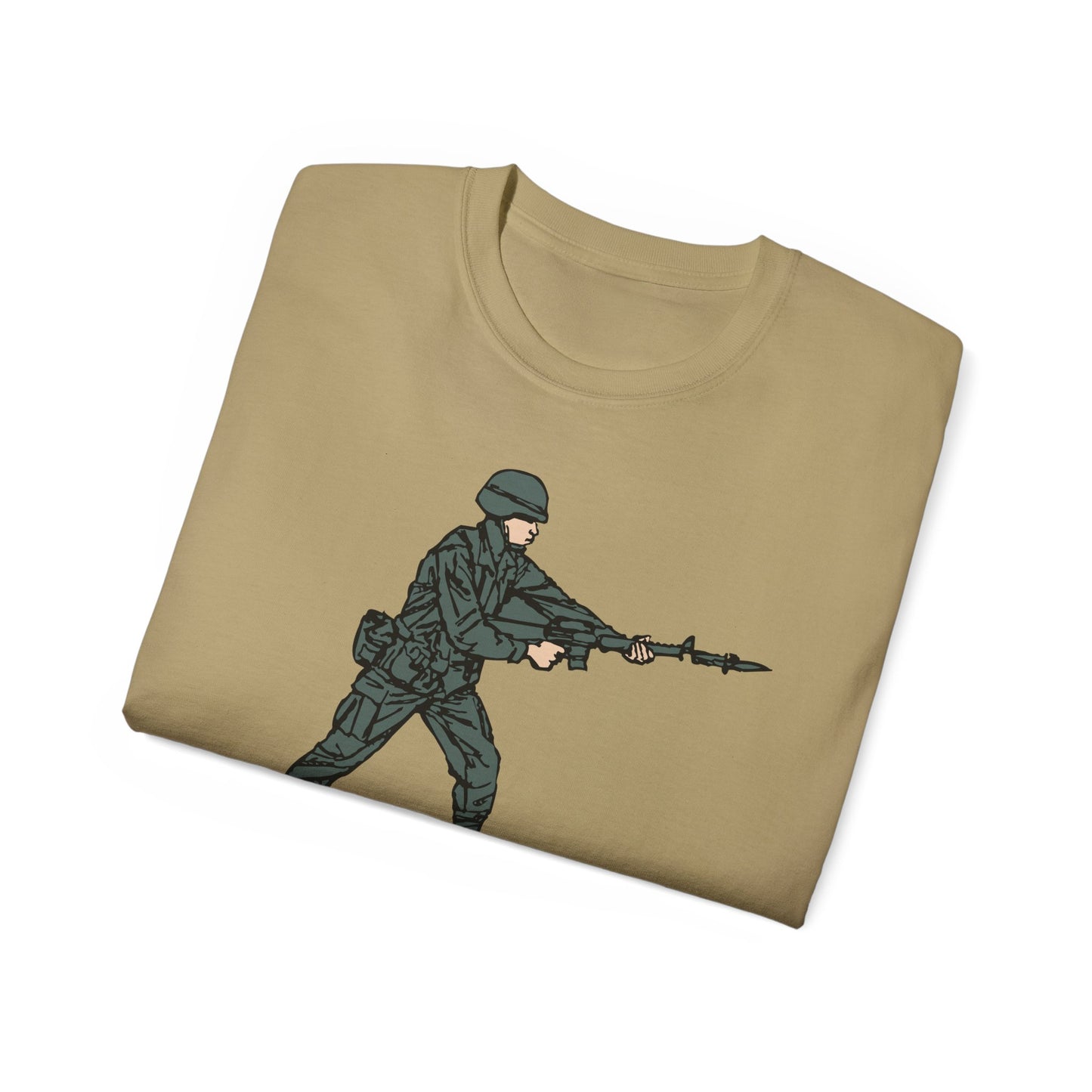Unisex Ultra Cotton Tee - Bayonet Training-Modified Thrust X 300