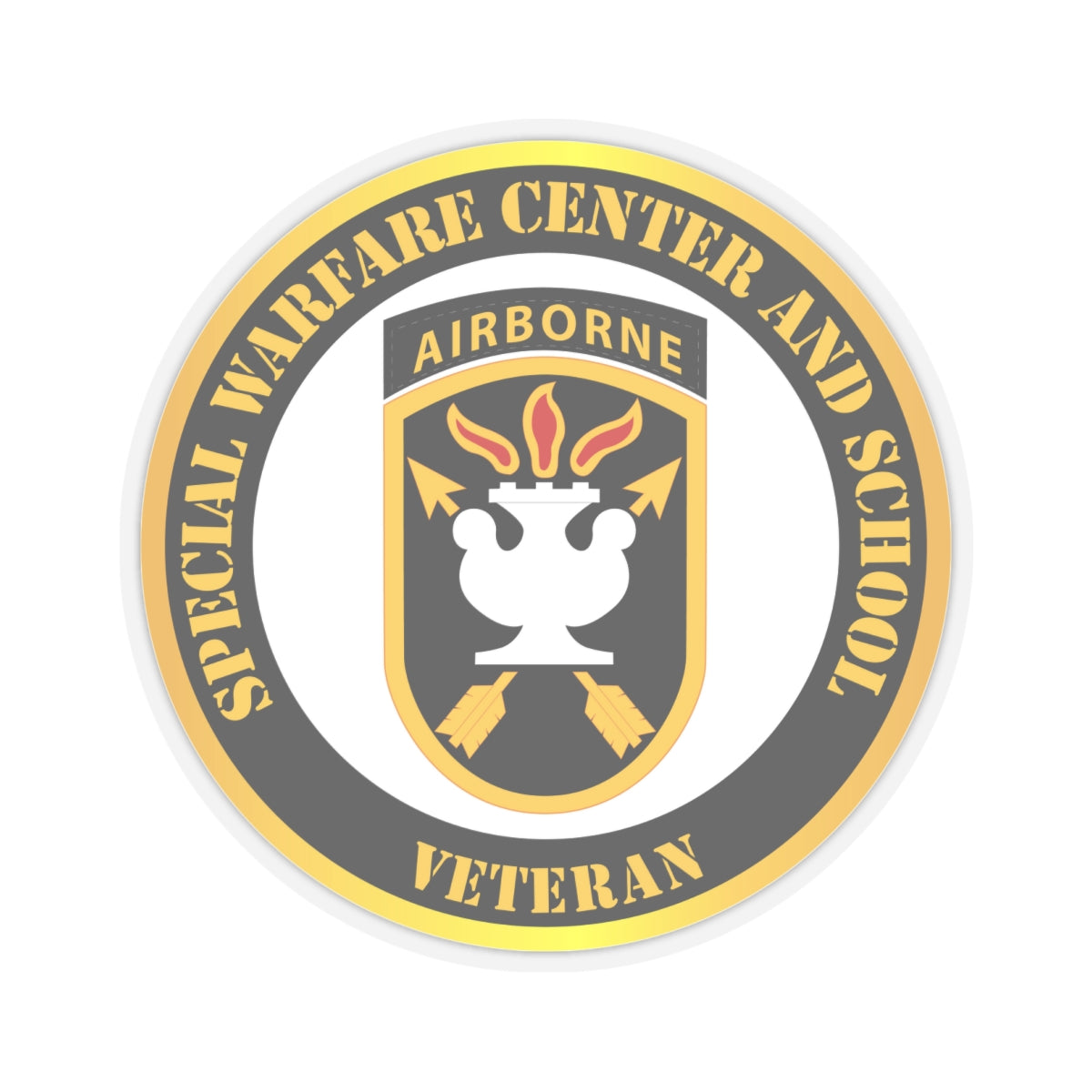 Kiss-Cut Stickers - SOF - JFKSWCS - SSI - Veteran