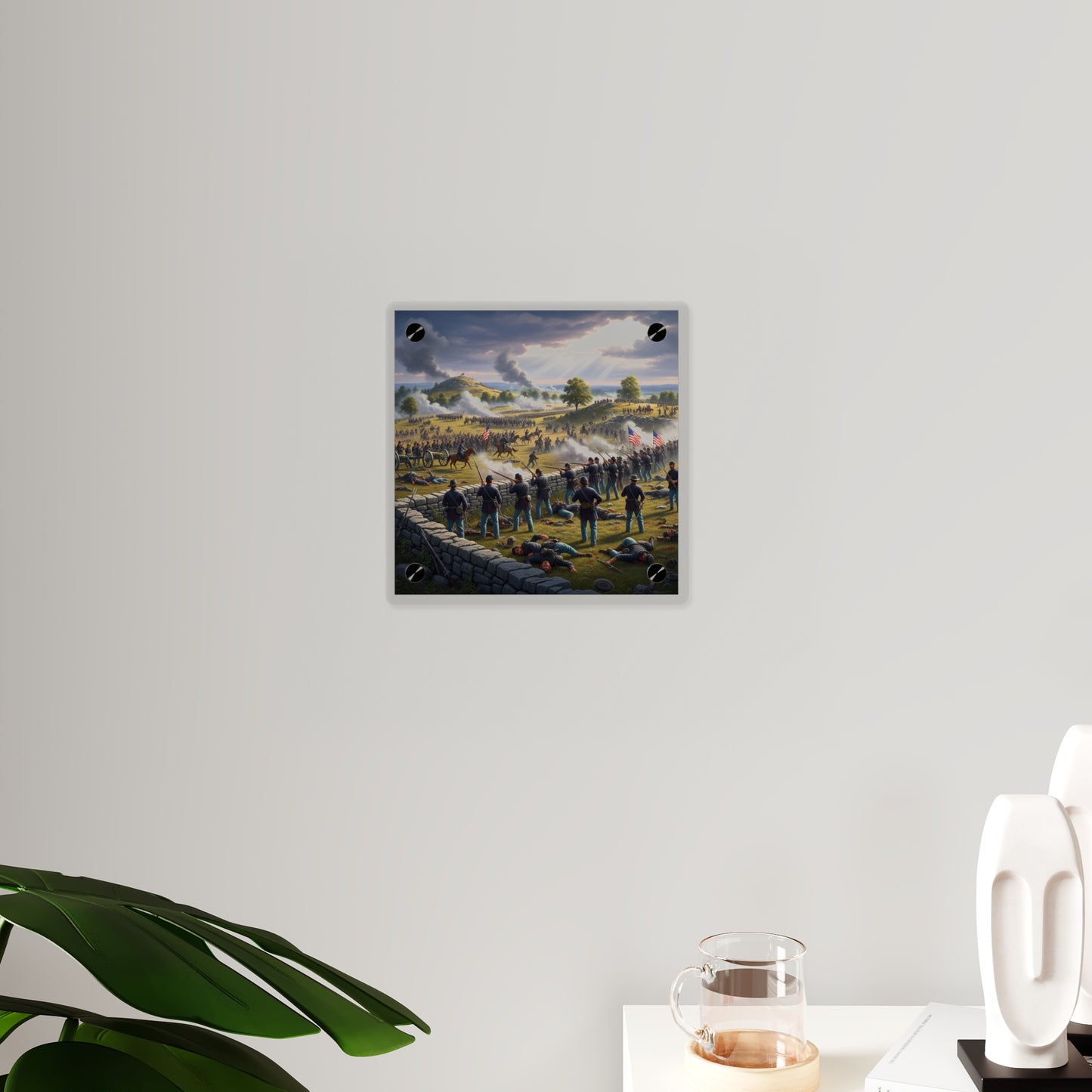 Acrylic Wall Art Panel - Battle of Gettysburg