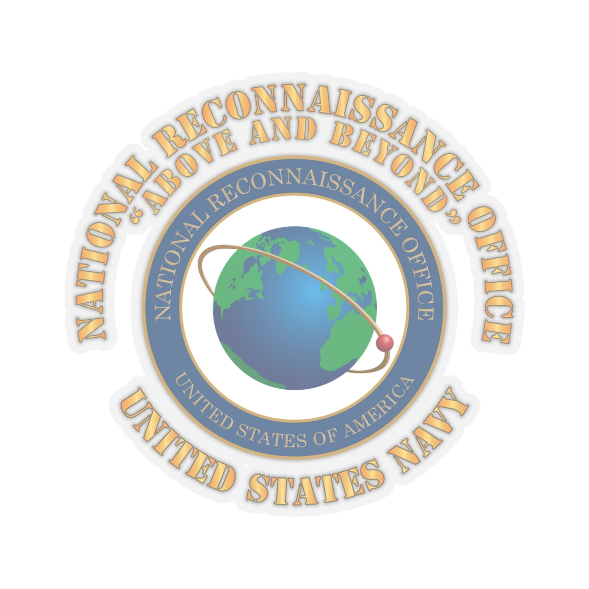 Kiss-Cut Stickers - National Reconnaissance Office (NRO) X 300